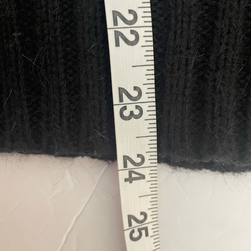 Calvin Klein Black Cardigan with Button Closure High Mock‎ Neck Size Small - Picture 9 of 9